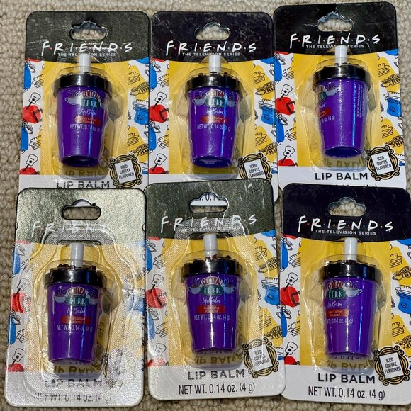 6 Friends Lip Balm Iced Latte Flavored - Picture 1 of 1
